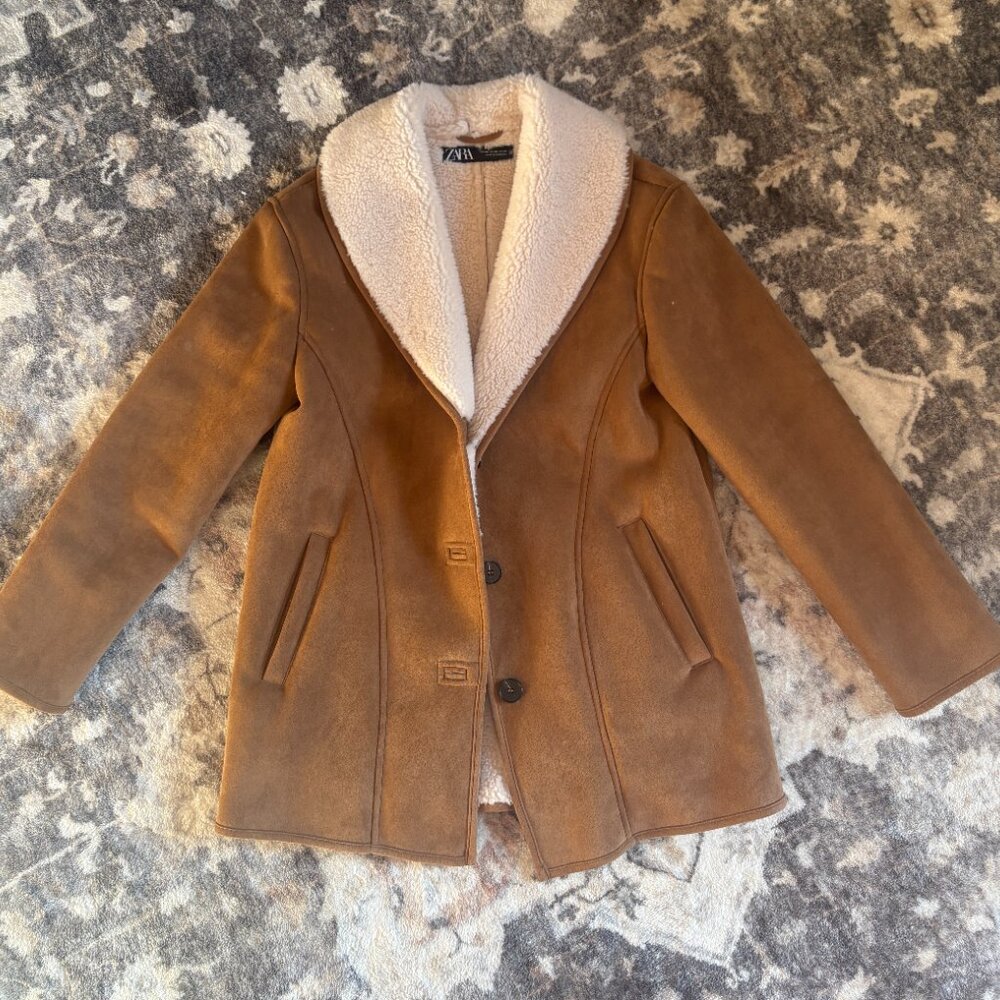Zara Mid-Length Double Face Coat
